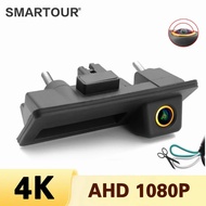 Smartour 4K AHD 1080P HD Car Rear View Camera For Golf Passat B7 B5 Tiguan T5 Jetta MK6 For Audi A3 