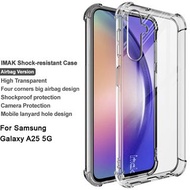 三星 Samsung Galaxy A25 5G --- IMAK 全包防摔軟套-氣囊版 (四角加厚 TPU) 透明 手機軟套 保護殼  Shock-Resistant Case (Airbag Version)