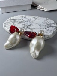 Celine outlet earrings 珍珠耳環