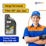 Ganti oli mobil Fuchs Titan Truck Plus 15W40