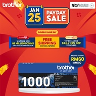 NEW STORE OFFER ❗ [100% ORIGINAL🔥] Brother TN-1000 Original Mono Laser Toner/TN1000 BROTHER TONER HL