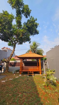 gazebo - joglo - saung taman kayu model jawa