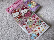 2013年 閃石 燙金 貼紙 sticker Sanrio Hello Kitty