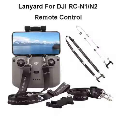 Remote Controller Lanyard Strap w Fixed Hook for DJI Mini 2 3 4 Pro/NEO/Flip/Air 2S/3/Mavic 3/ DJI R