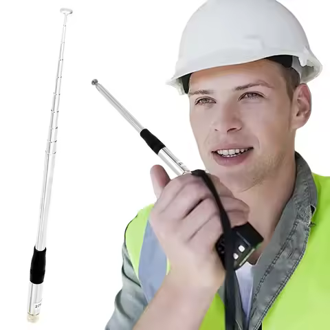 27MHz CB Radio Telescopic Antenna SMA Female 23cm-130cm Telescopic CB Antenna HT Amateur Antennas fo