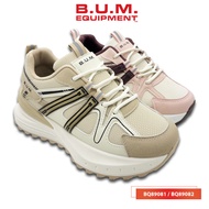 BUM Equipment Women's Shoe BQ89081/BQ89082 Beige/Maroon - Kasut Wanita Kasual Selesa Sneakers