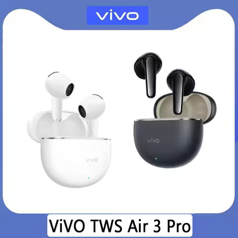 New VIVO TWS Air 3 Pro 50dB Active Noise Cancelling TWS Earphone Bluetooth 6.0 47 Hours Battery Life