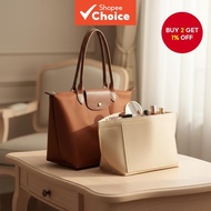 Felt Insert Organizer Bag for Longchamp Le Pliage Handbag Liner Makeup Storage Felt Pouch  Beg Pelap