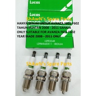 LUCAS Iridium Spark Plug Toyota Avanza F601 F602 08-11 / F651 F652 11-15 / Rush F700 06-17 LSPE015R