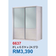 (8'X6.5') and 8'x7' x 8'x8' & 8'x9'ft SLIDING DOOR WARDROBE( AntyJump Door)