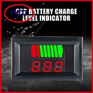 PETI STUDIO Professional Voltmeter Tester Digital Display Car Battery Charge Level Indicator 12V 24V 36V 48V 60V 72V Battery Tester Lithium Battery Capacity Meter