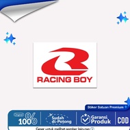 RCB Shock Motorcycle Sticker Glossy Lamination 7cm Racing Boy Sticker