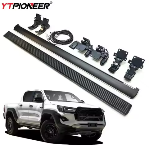 2007 2008 2025 Model For Toyota Hilux Revo N80 Gd6 Auto Retractable Power Running Boards Electric Si