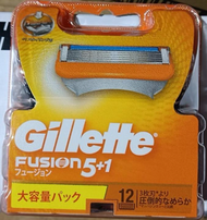 Gillette 吉列 - 吉列 Fusion 鋒隱系列剃鬚刀頭 12刀頭 (平行進口)