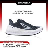 910 GEIST EKIDEN BLACK/ WHITE 910GE000 Running Shoes| Men's Sports Shoes Wanita