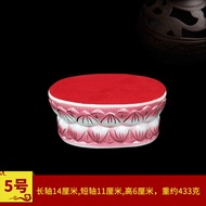 Ceramic Guanyin Buddha Statue Base round Lotus Seat Wealth Deity Offering Altar Home Buddha Table He