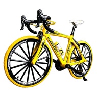 Alloy Bike Model Ornaments off-Road Road Bike Boy Toy Artificial Gift Mountain Two Or Eight Bars Bicycle