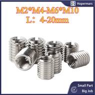 ✨304 Stainless Steel  Thread Repair Insert Wire Thread Insert Female Threaded Nut  Internal Thread N