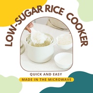 Mini Rice Cooker for Diet & Diabetes | Microwaveable, Low Carb, Low Sugar, Low GI, Sugar Reducing | 