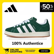 Adidas Campus 00S Gray / Black White / Green White Men's and women's sports shoes
