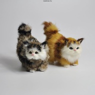 Lovely Simulation Stuffed Plush Soft Cat Toys Cute Best Y2B4 P9I0 Gift Toy Kids P0O9 V3Z3