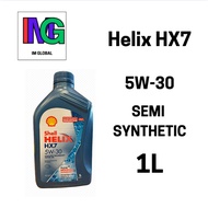 ORIGINAL SHELL MALAYSIA Helix HX7 5W-30 1L