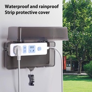 Outdoor Waterproof Plug Box 6 Outlet Holes Rainproof Socket Box Lockable Outdoor Socket Box Rainproof Large Space lusg lusg
