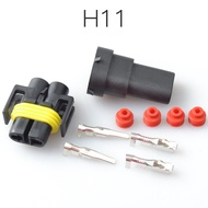 Waterproof Connector Male Female Butt Plug 9005/9006/H11 Connector Car Connector with Wire Waterproo