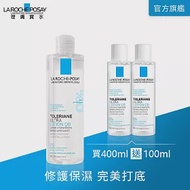 【理膚寶水】多容安舒緩保濕化妝水 400ml(QD) 超值特惠組(保濕舒緩)