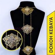 kerongsang dokoh kebaya berantai