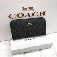 Dai~ClassA Coach Fashion Long Wallet With Women Cellphone Wallet