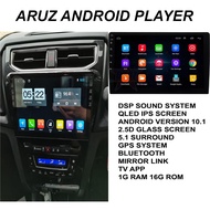 FULL SET PERODUA ARUZ ANDROID PLAYER AND CASING