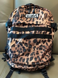 X-girl 限量版豹紋圖案背囊 / X-girl Limited  LEOPARD adventure backpack