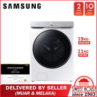 [DELIVERED BY SELLER] Samsung 19KG Wash &amp; 11KG Dry Front Load Combo Washer WD19T6500GW/FQ Washer Dryer,Washing Machine