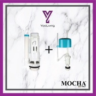 Mocha Italy - Water Closet Flushing System Inlet & Outlet Suitable for MWC7602 Model (MWC-FT02OL)