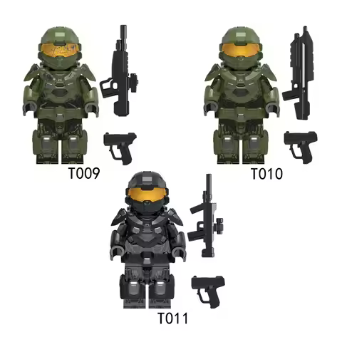T009-011 Science Fiction Game: Building Blocks, Human Puzzle, Splicing, Boys Gift, Science Fiction E