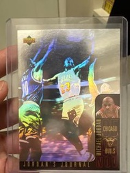 Michael Jordan 1996 Jordan’s journal upper deck NBA card 籃球卡 Kobe curry LeBron kyrie panini