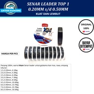 Senar Pancing Leader Top1 100M 0.16 0.18 0.20 0.22 0.23 0.25 0.26 0.28 0.30 0.33 0.35 0.40 0.45 0.50