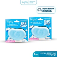 2 Pcs Brighty Glow & Bright Bar Soap
