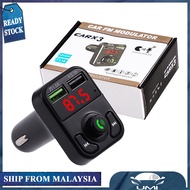 Car MP3 Player Car Kit Dual USB Car Charger Transmitter 3.1A Fast Charge Car Radio Pemain MP3 kereta