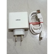 Infinix 120 watt Charger built-inOriginal hp