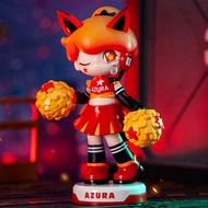 Llesd POPMART กล่องทึบของเล่น AZURA จากเเท้โมเดลตุ๊กตาของเล่นกล่องเซอร์ไพรส์น่ารักของขวัญคริสต์มาส