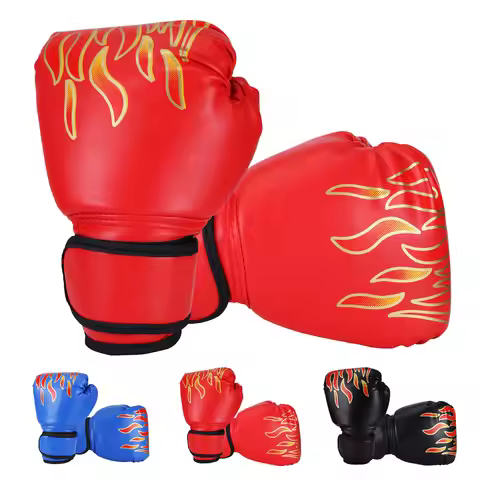 5-12 Years Kids Boxing Gloves for Boys and Girls Boxing Hand Kicking Pads Boxing Training Gloves Kid