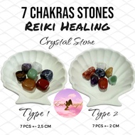 7 Chakras Stones Reiki Healing Crystal Stone meditation Stone chakra yoga