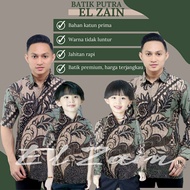 HIJAU KEMEJA LATEST MEN'S BATIK SHIRT sweet Couple || Couple batik father and son Batik BATIK Green 