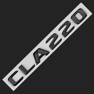 3d ABS Black CLA 220 Logo CLA220 Letters Sticker Car Trunk Emblem Badge For Mercedes CLA220 W117 C11