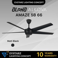 ALPHA ALKOVA AMAZE 5B 66 inches DC Motor Ceiling Fan wih Remote Control