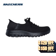 Skechers Women Slip-ins Active Graceful First Blush Shoes - 100736-BBK Air-Cooled Memory Foam
