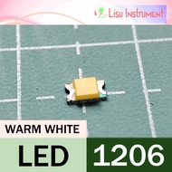 1206 SMD LED SMT Ultra Bright WARM WHITE