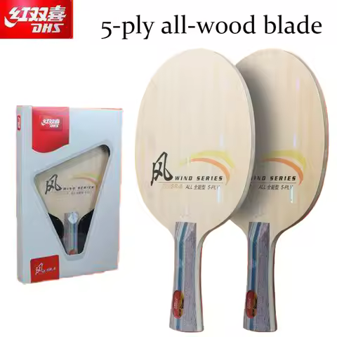 Original DHS SR-A Wind Table Tennis Blade 5 Ply Wood Allround Control Wind Series Ping Pong Bat Padd